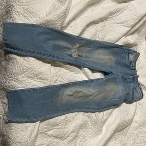 Light wash jeans